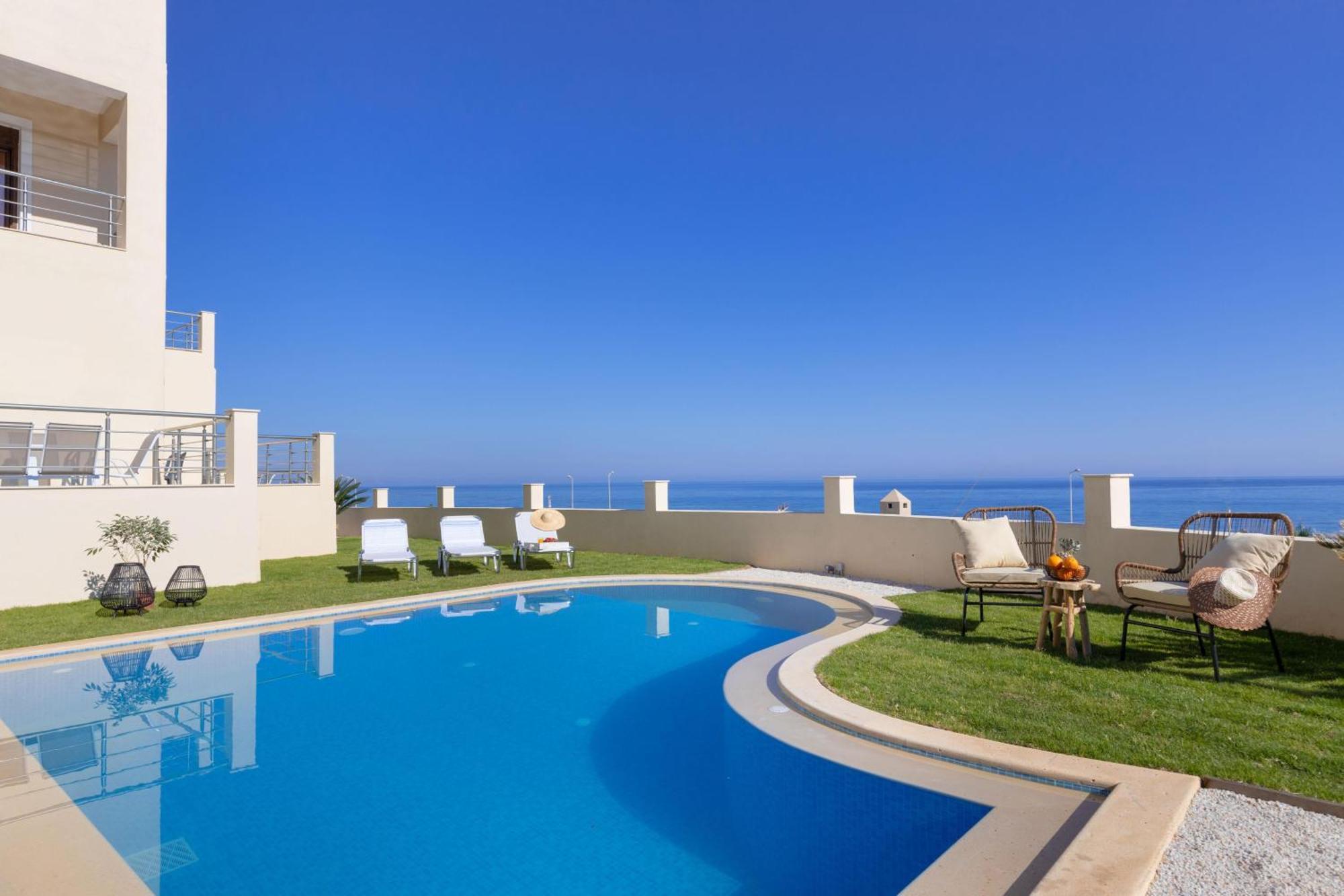 Oak Wood - Sea View Exclusive Maisonette Сфакакі Екстер'єр фото
