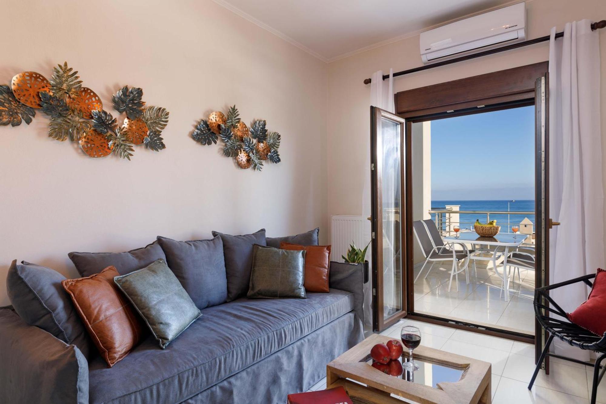 Oak Wood - Sea View Exclusive Maisonette Сфакакі Екстер'єр фото