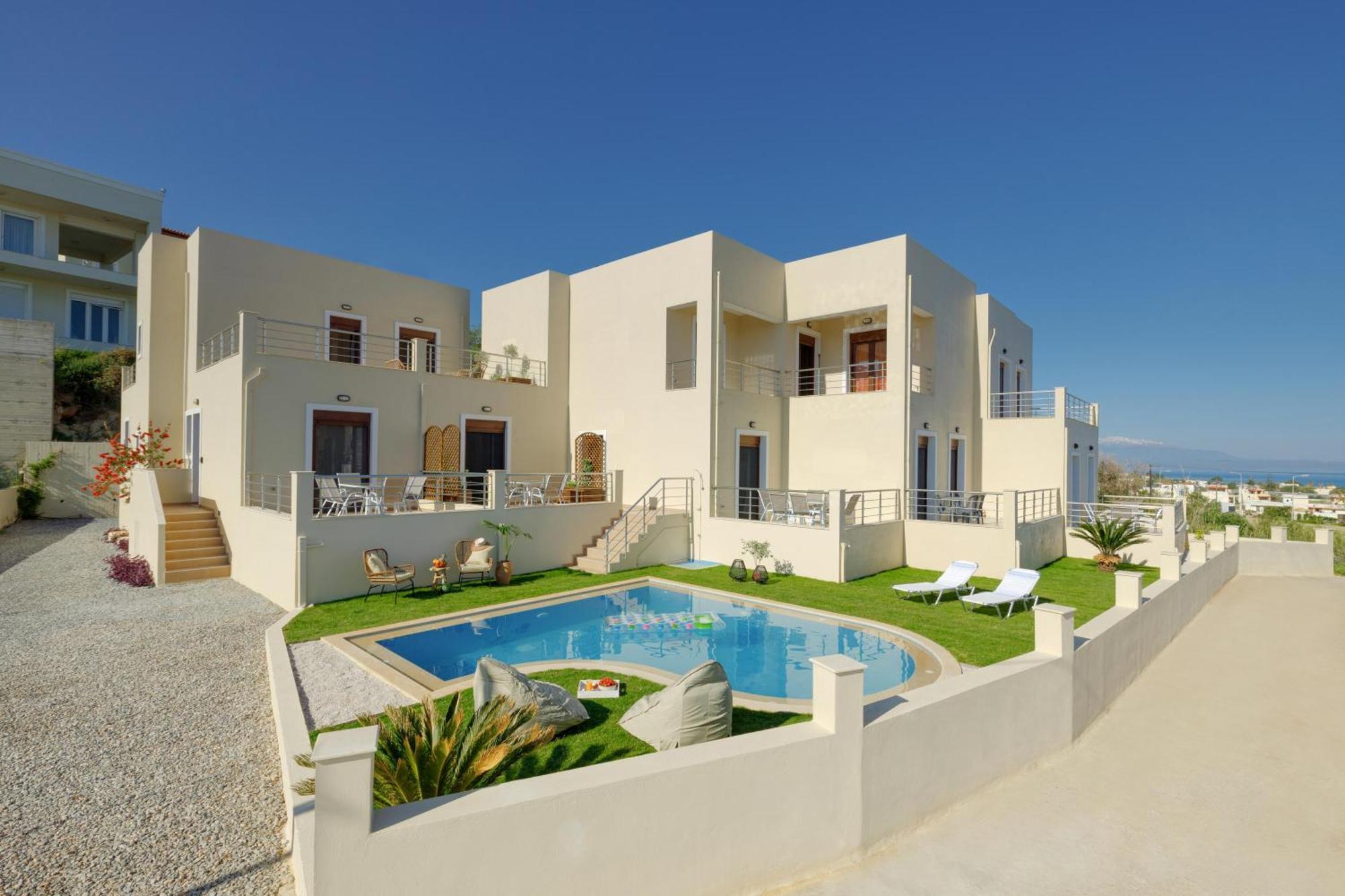 Oak Wood - Sea View Exclusive Maisonette Сфакакі Екстер'єр фото